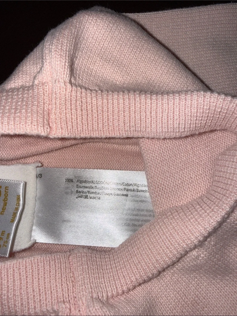 Mayoral 100% cotton two piece knit set baby girl 6/9 months